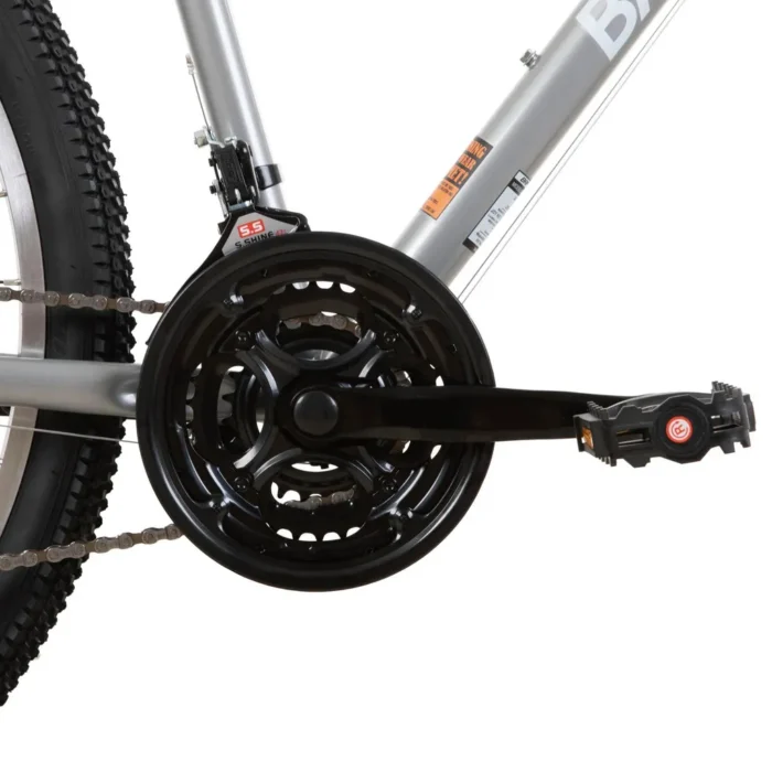 HILAND Mountainbike 27.5 Zoll MTB Herren Damen, mit 21 Gang, V-Bremse, Hardtail Fahrrad, Fahrräder für studentische Pendler, – Bild 5