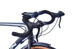 WYNN Gravelbike Gravel 28 Zoll GRL1.1 grau Rahmenhöhe 54 cm Damen Herren 14 Gänge Gepäckträger Schutzbleche – Bild 5