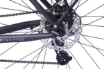 WYNN Gravelbike Gravel 28 Zoll GRL1.1 grau Rahmenhöhe 54 cm Damen Herren 14 Gänge Gepäckträger Schutzbleche – Bild 7
