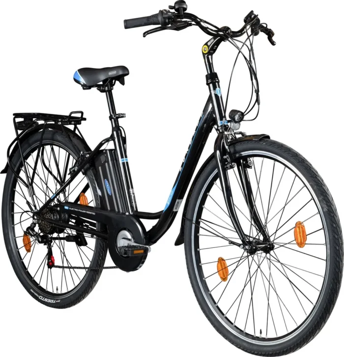 Zündapp Z505 E Bike Damen 28 Zoll Pedelec 160 - 185 cm 6 Gang Damenfahrrad – Bild 1