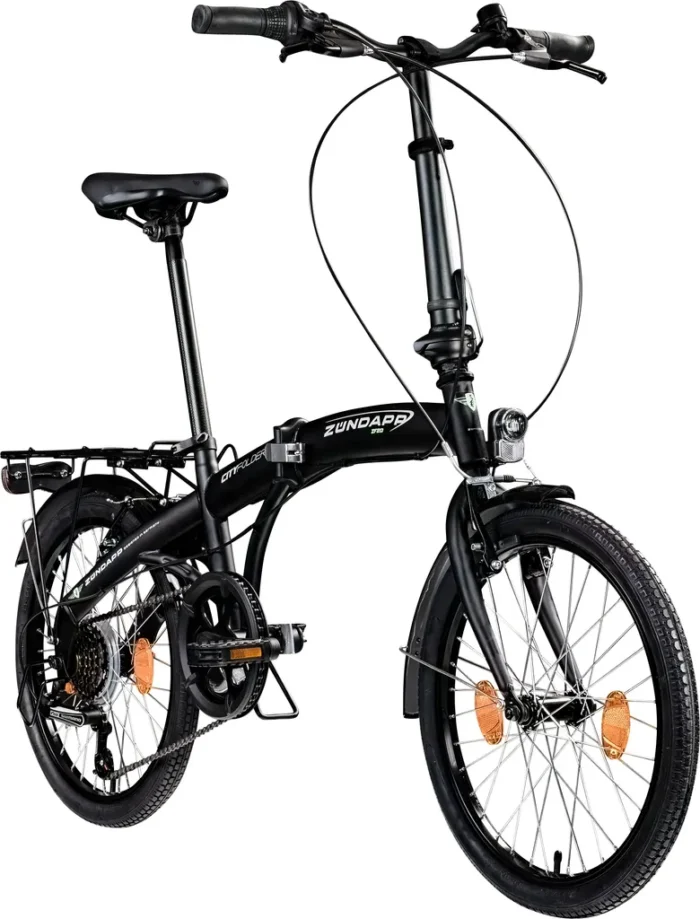 Zündapp ZF20 Speed Folder 20 Zoll Klapprad Faltrad Stadtrad Fahrrad faltbar Klappfahrrad StVZO – Bild 1