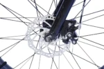 WYNN Fatbike 24 Zoll FAT1.0 schwarz-rot Rahmenhöhe 30 cm Kinder 7 Gänge mech. Scheibenbremse – Bild 4