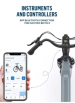 E-Bike für Herren Damen, 27.5 Zoll Elektrofahrrad City E-Bikes & E-Hollandräder mit 22.5AH Akku, Citybike bis zu 140KM Elektrofahrräder LCD & APP – Bild 9