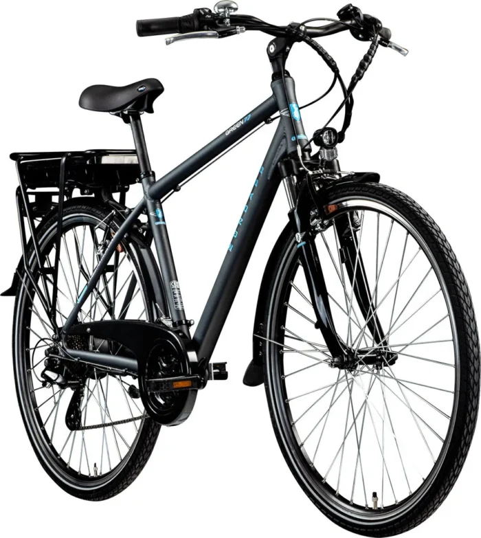 Zündapp Green 7.7 E-Bike Herren Trekkingrad 28 Zoll 155 - 185 cm mit 21 Gängen – Bild 1
