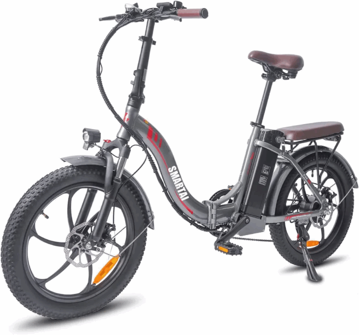 20 Zoll 18AH Elektrofahrrad Pedelec, City E-bike ,Cityräder E-Klapprad 250W Motor,25km/h,E-Bike ,klapprad,LCD-Display,APP – Bild 1