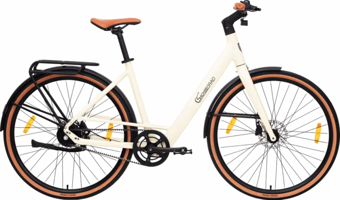 SachsenRAD Urban City E-Bike C3V Roma, mit Riemenantrieb Drehmomentsensor, Ultraleicht 16kg, 28 Zoll Citybike Lenker vollintegriertes, Elektrorad – Bild 1