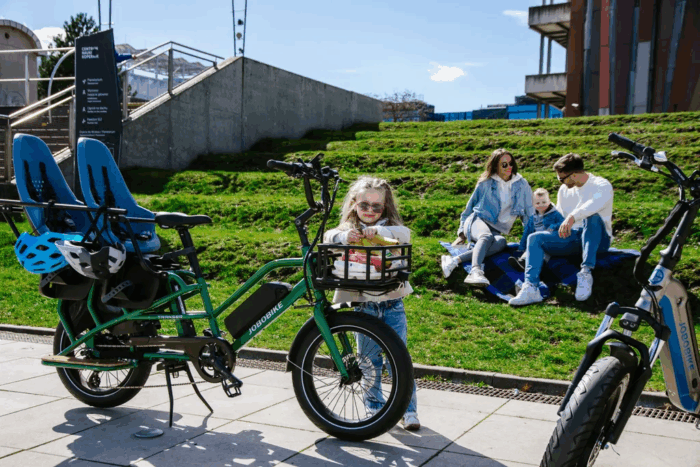 JOBOBIKE Transer Elektro-Lastenfahrrad fürfür eine große Familie 48V 15A LG – Bild 4