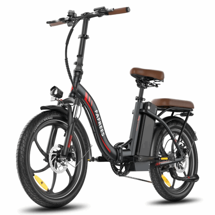 2025 20×3.0Zoll 22.5AH E-Bike Klappräder Elektrofahrrad Pedelec, elektrisches Faltrad 7-Gang City E-Bikes & E-Hollandräder 25 km/h Wasserdicht Schwarz – Bild 1